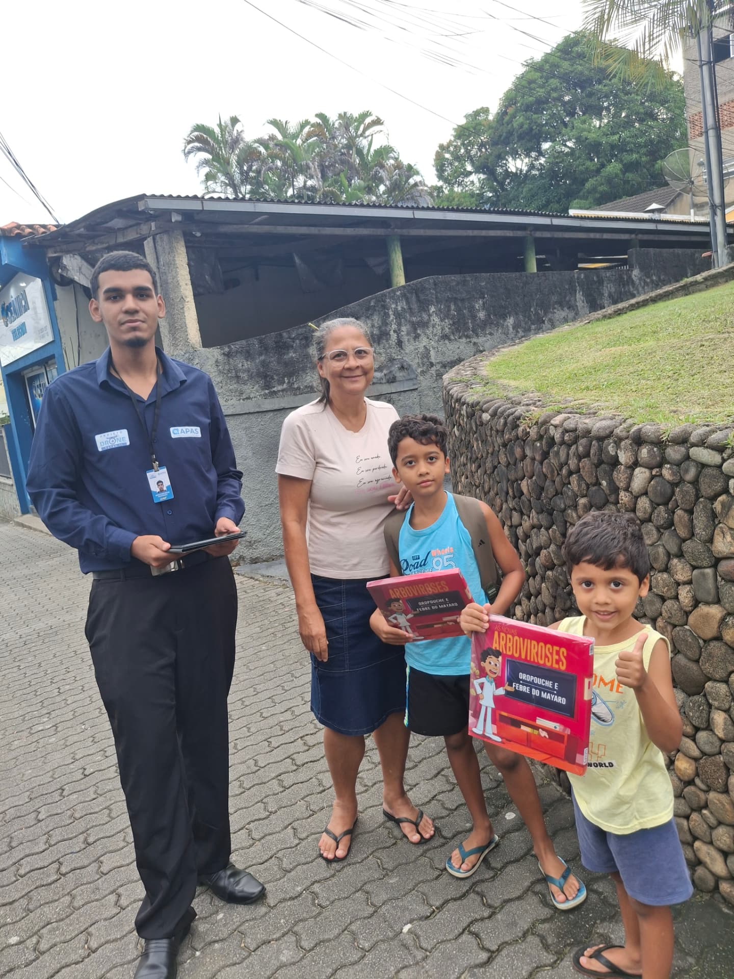 Registro da execução do Projeto Drone Total II em Cachoeiras de Macacu/RJ.