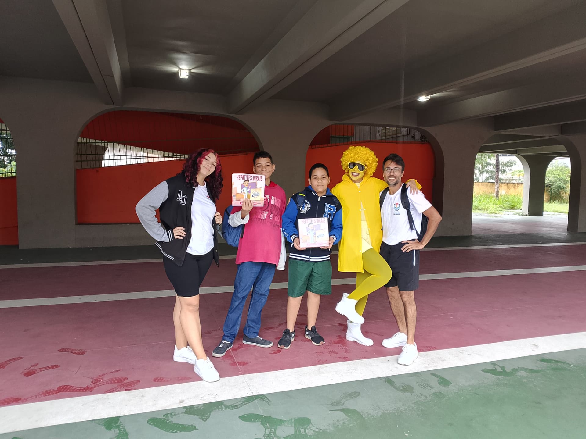 Registro de atividade do Projeto Prevenção nas Escolas II.